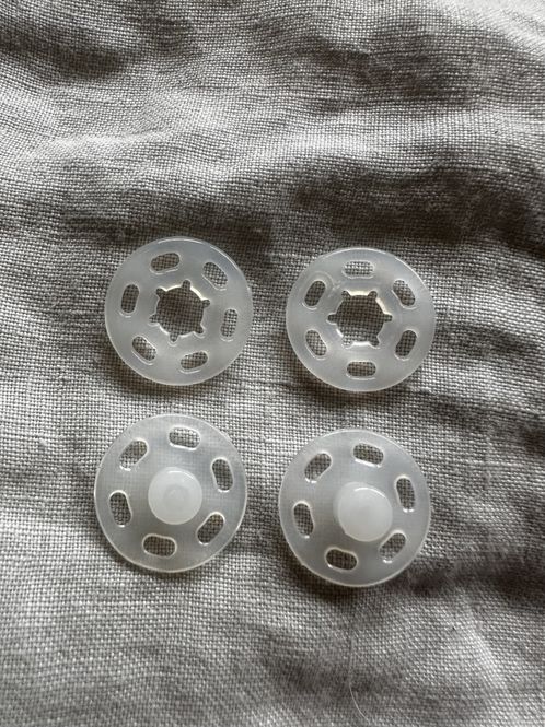 Hovedbilde Resin trykknapper -  18 mm