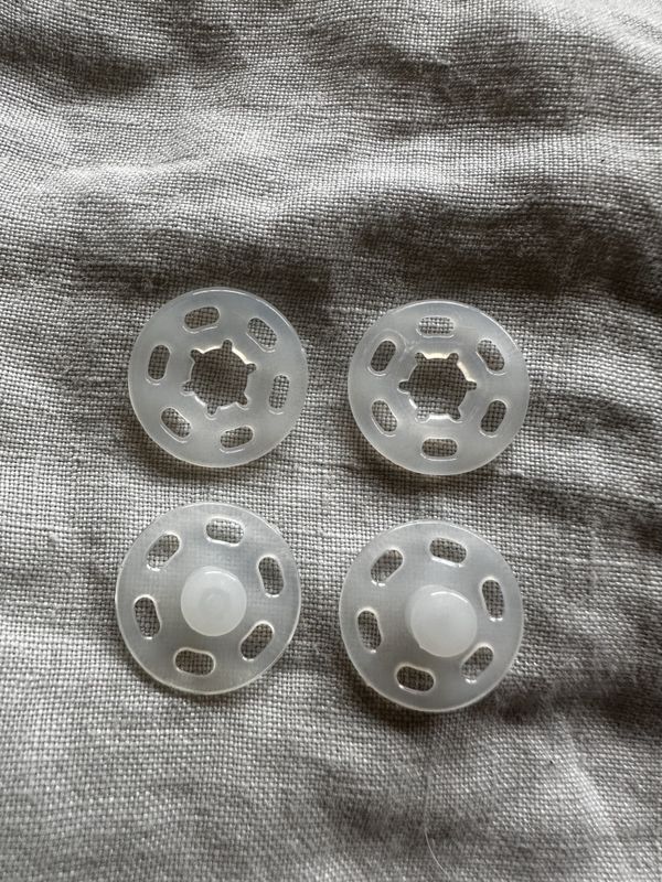 Resin trykknapper -  18 mm