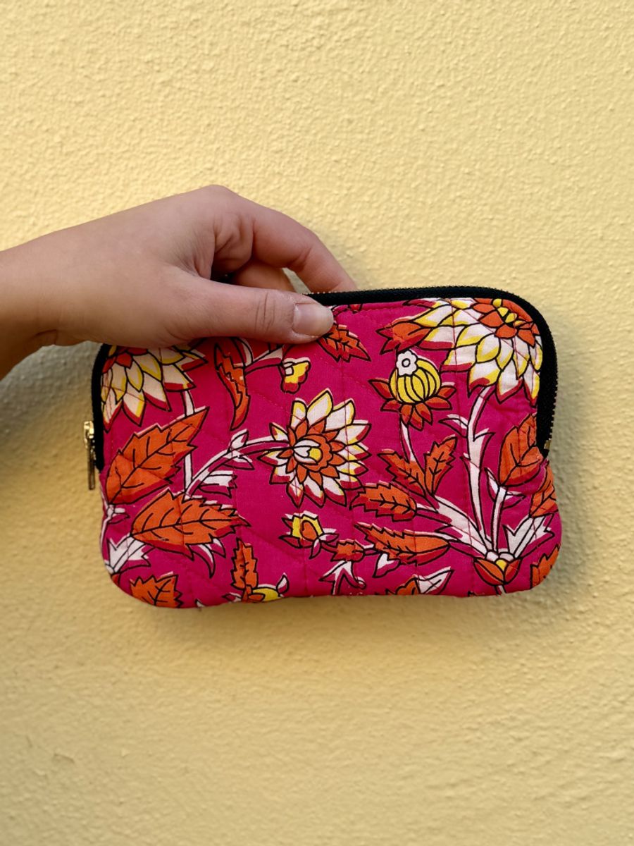Blockprint clutch - Pippi