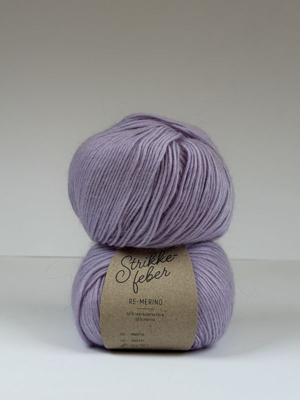 Re-merino - Lys lilla RM710