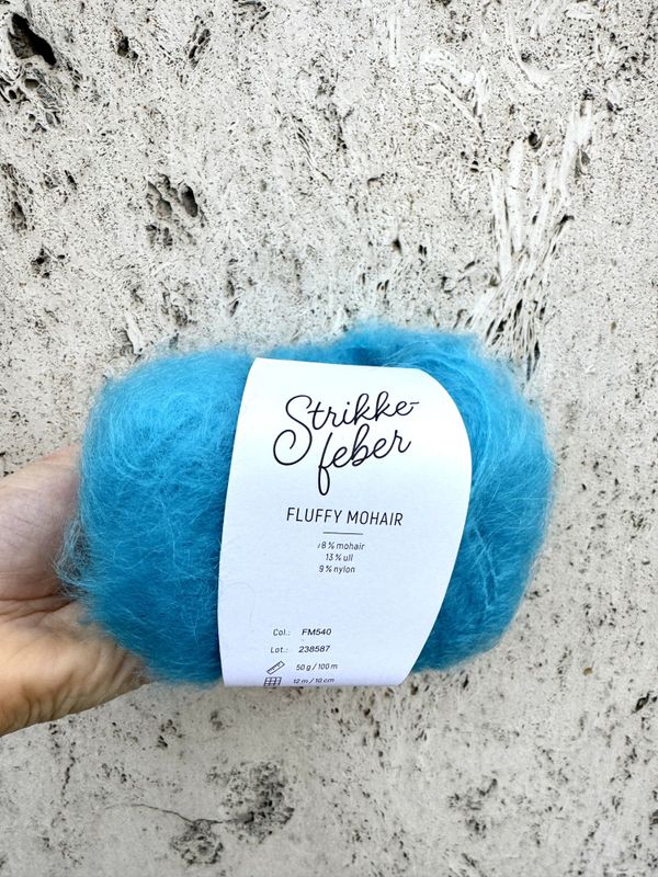 Fluffy Mohair - Turkis FM540