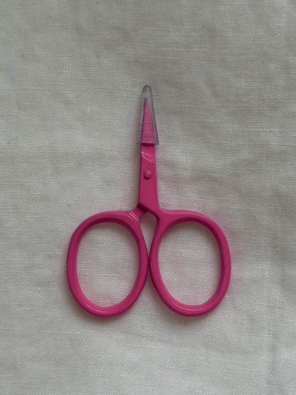 Liten saks - Neonrosa