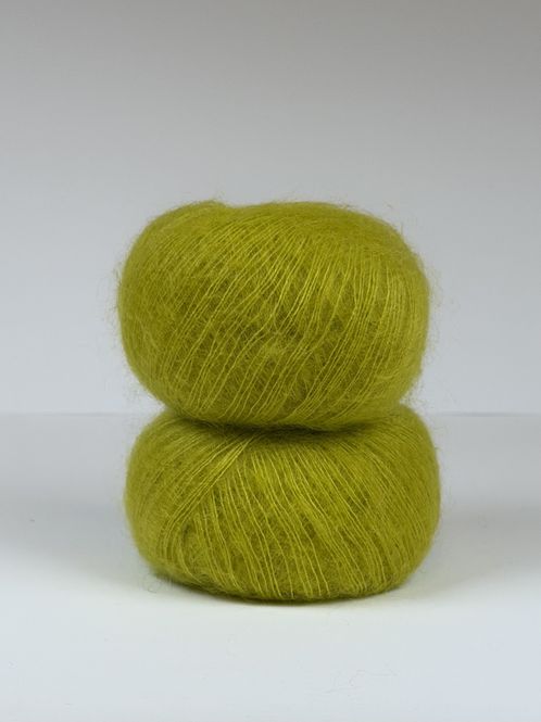 Hovedbilde Silk mohair - Sweet Matcha SM548