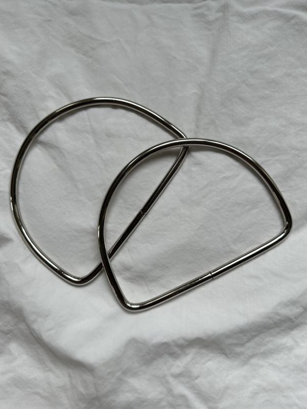 D formede Litt mye håndtak - Sølv