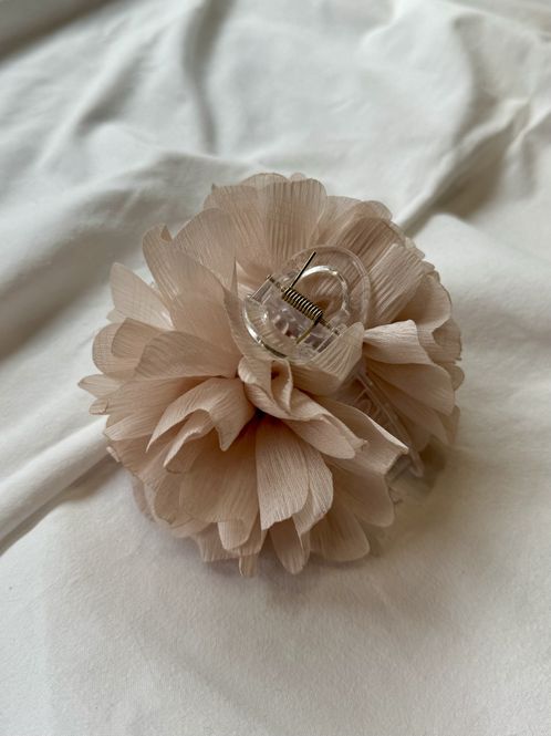 Hovedbilde Off white klype med blomst