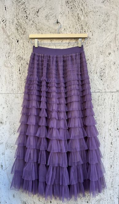 Hovedbilde Tyllskjørt -  Lilla