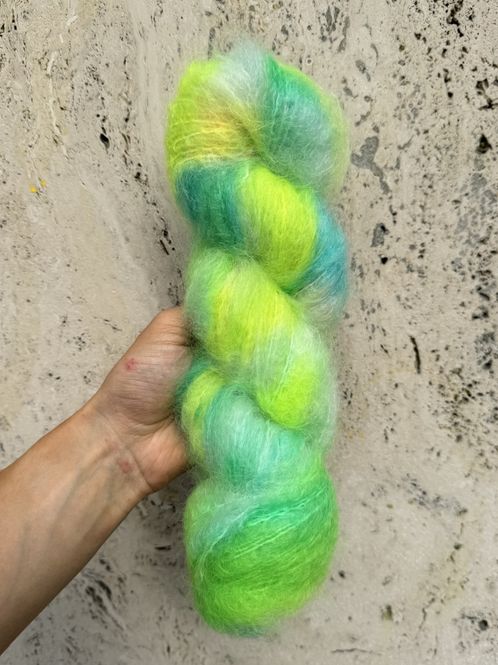 Hovedbilde Fat Mohair - Neongreens