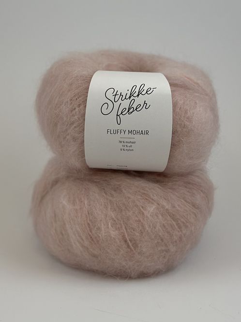 Hovedbilde Fluffy Mohair - Pudder rosa FM078