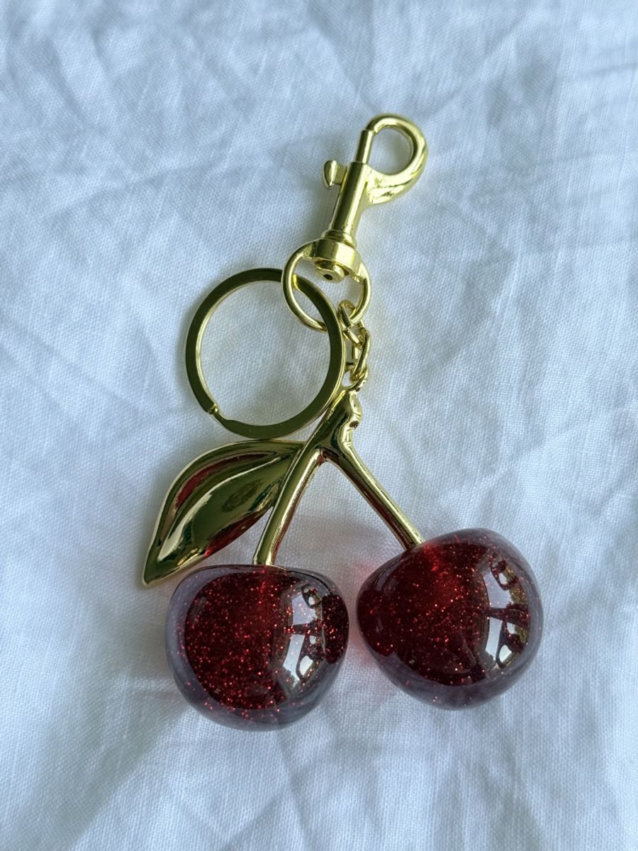 Nøkkelring cherry - Rød