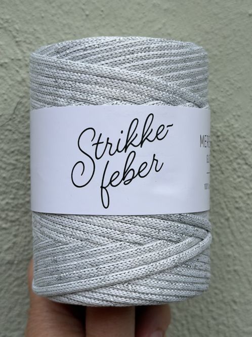 Hovedbilde Mere Snor Glitter - #31 Hvit og sølv