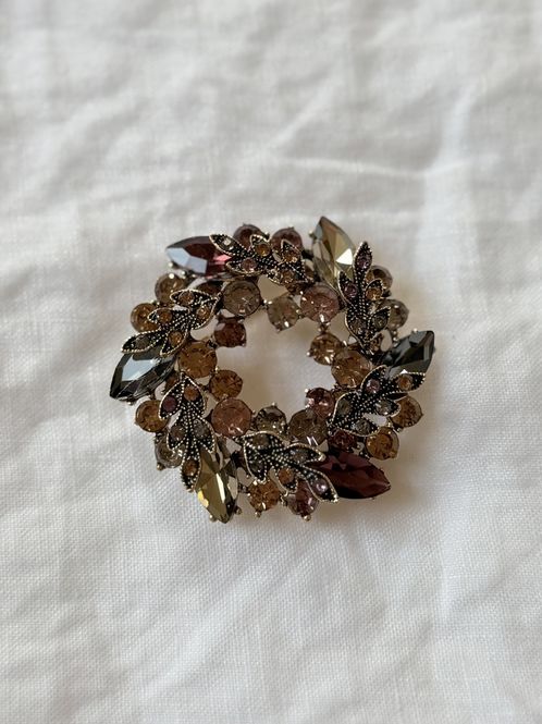 Hovedbilde Brosje - gylden