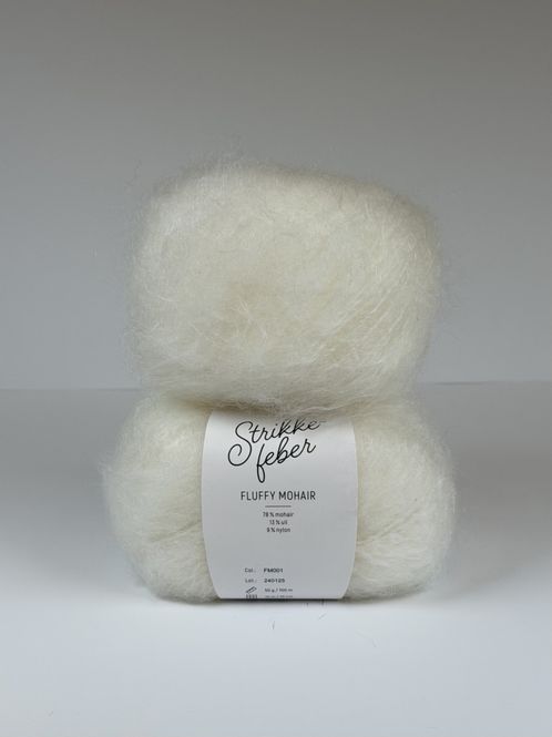 Hovedbilde Fluffy Mohair - Kokos FM001
