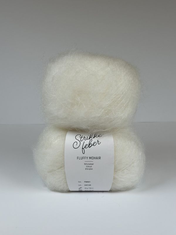 Fluffy Mohair - Kokos FM001