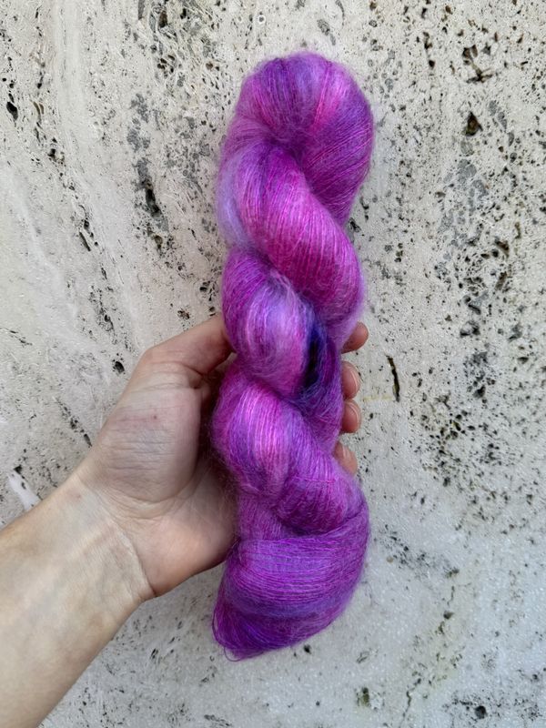 Silk Mohair -  Purple Rain
