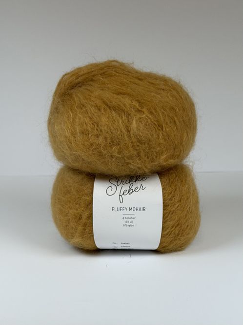 Hovedbilde Fluffy Mohair - Mustard FM097