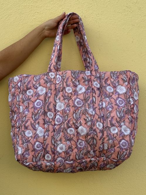 Hovedbilde Selma - weekend bag blockprint