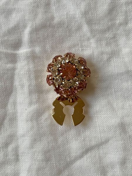 Hovedbilde Button covers - rosa bling 