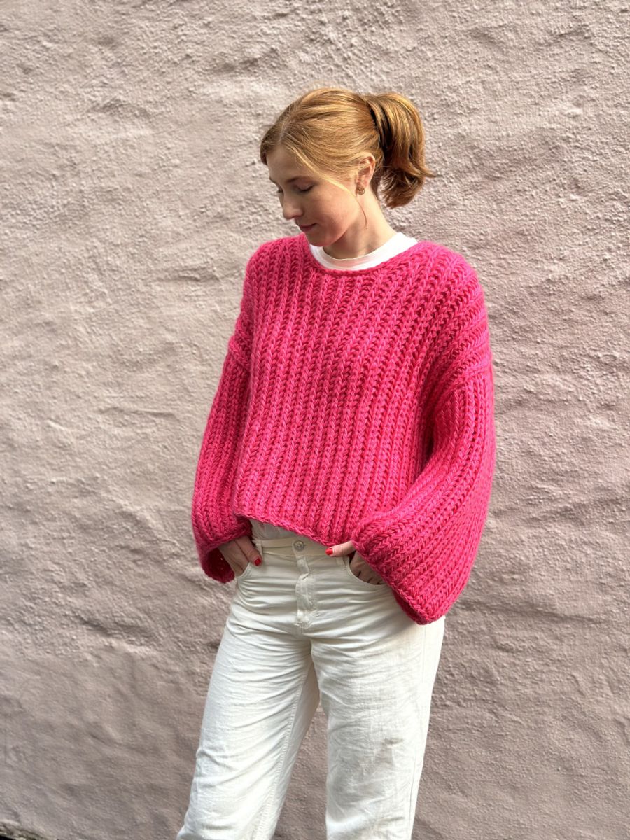Pia Patent Sweater