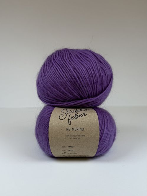 Hovedbilde Re-merino - Violet  RM531