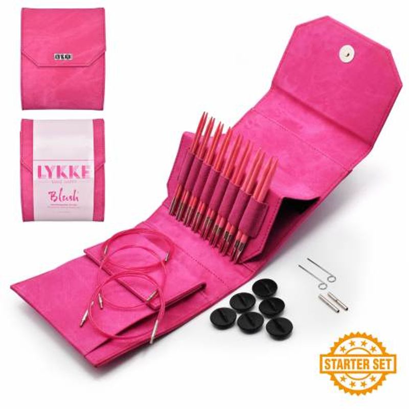 Rundpinnesett  - Blush Startersett - lange 