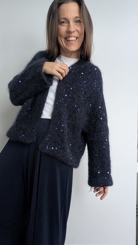 Pelargonia V-hals jakke