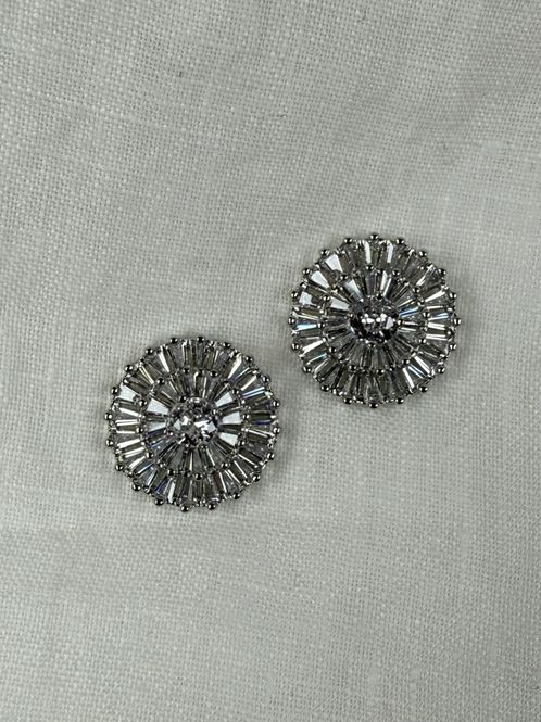 Hovedbilde Nydelige Bling bling knapper - Sølv