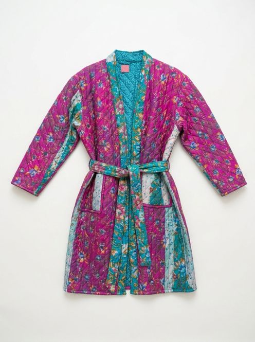 Hovedbilde Vintage silke jakke lang - Nora