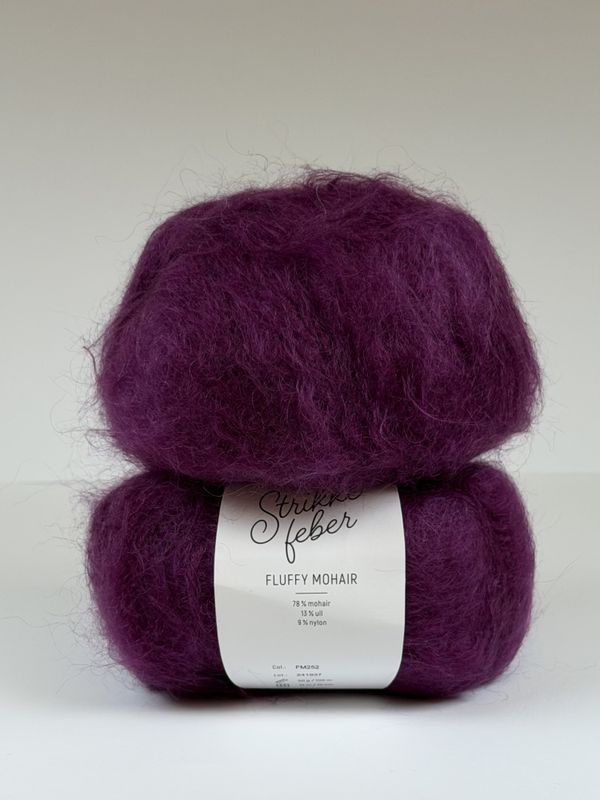 Fluffy Mohair - Plomme FM252