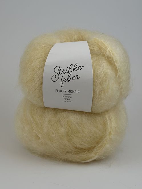 Hovedbilde Fluffy Mohair - Vanilje FM065