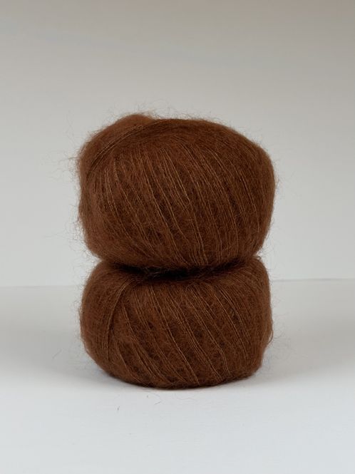 Hovedbilde Silk mohair - Melkesjokolade SM242