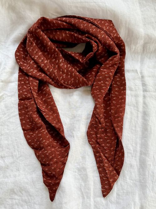 Hovedbilde Vintage silke skjerf #37