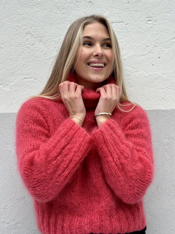 Ovenfra og ned - Basic Fluffy Turtelneck