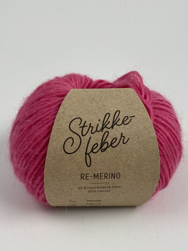 Re-merino - Knallrosa RM106