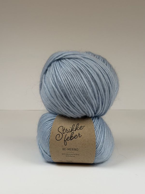 Re-merino - Lys Blå RM308