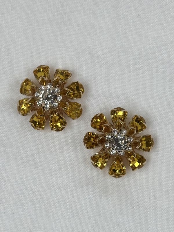 Sennep  blomsterknapper - 26 mm