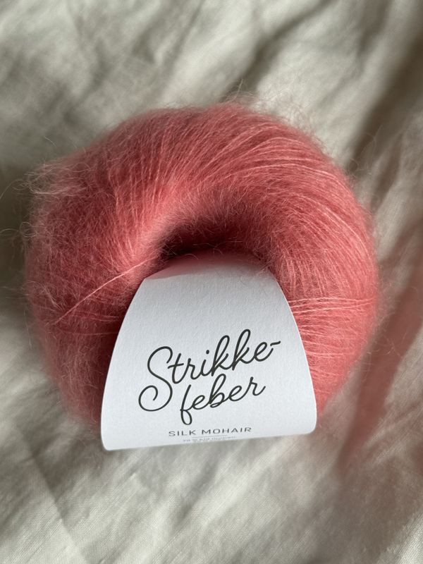 Silk mohair - Peach Pink SM169