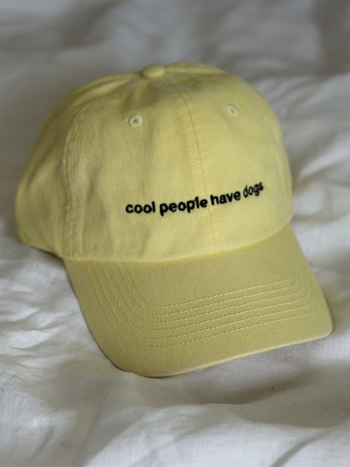 Hovedbilde Cool people have dogs - caps